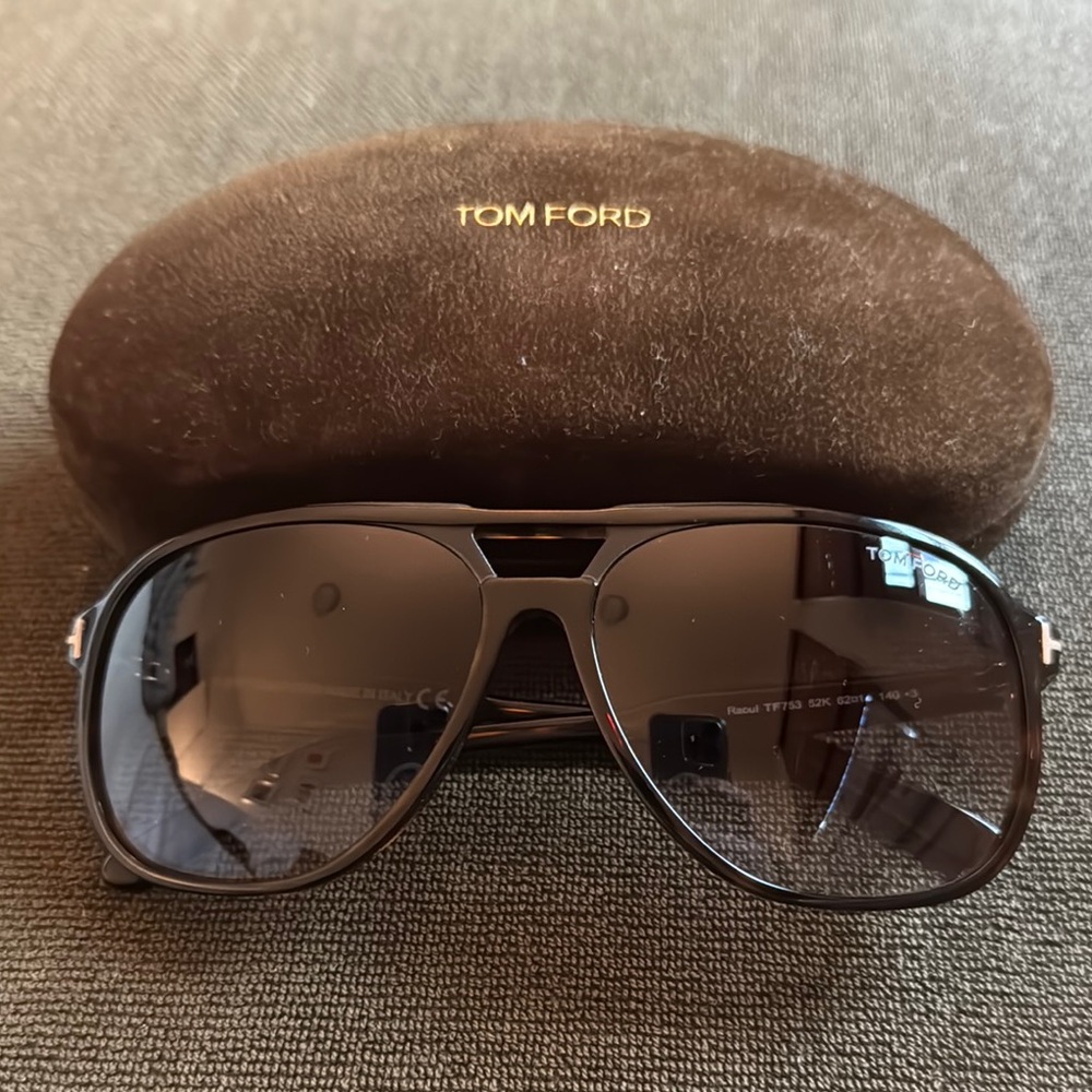 Tom Ford Tortoise Aviator Sunglasses